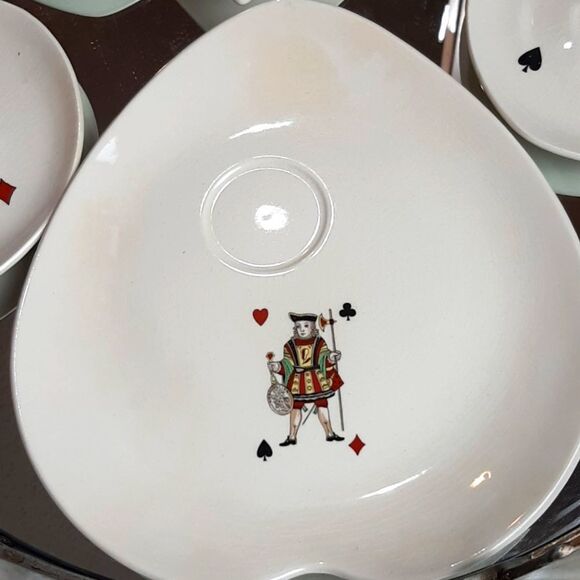 American Lindoges Rare Casino 7 Piece Tea Set - Picture 3 of 13